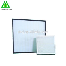 Mini Plissee Panel HEPA Luftfilter mit 0.3um Glassfiber Filterpapier